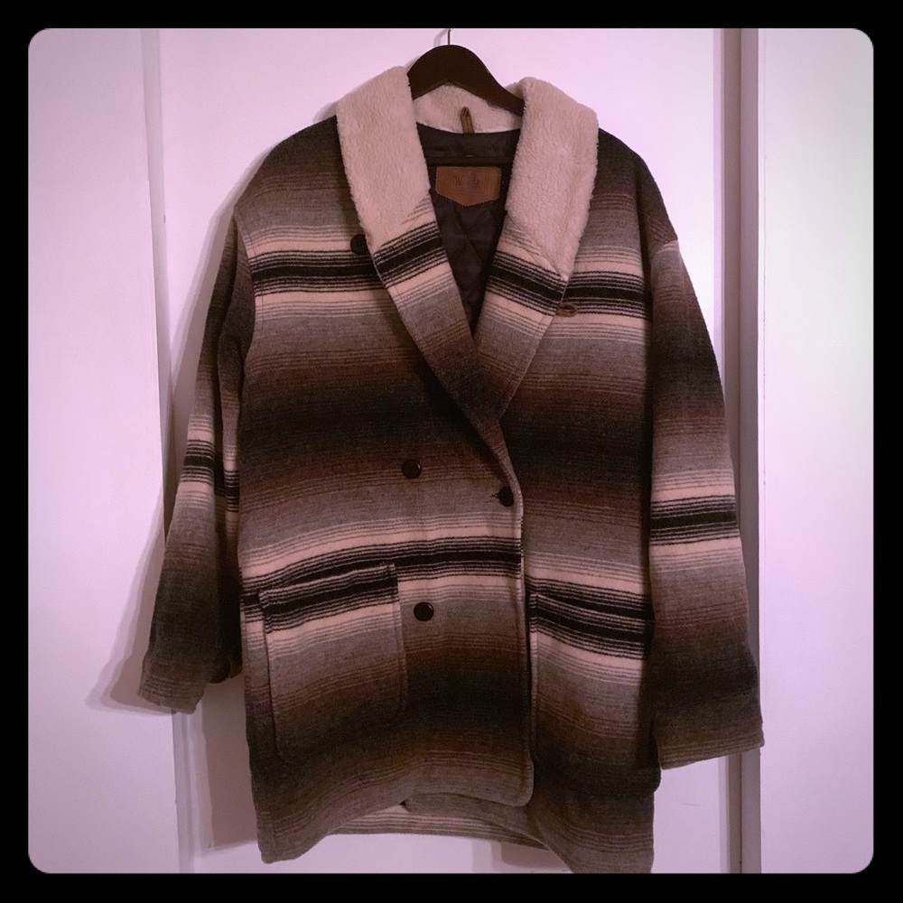 Classic Woolrich wool jacket (L)